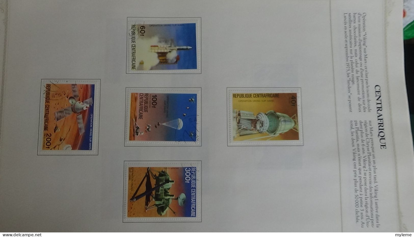 BF3 Classeur de timbres et blocs oblitérés d'Afrique. (toutes les photos n'ont pas été prises)  A saisir !!!.