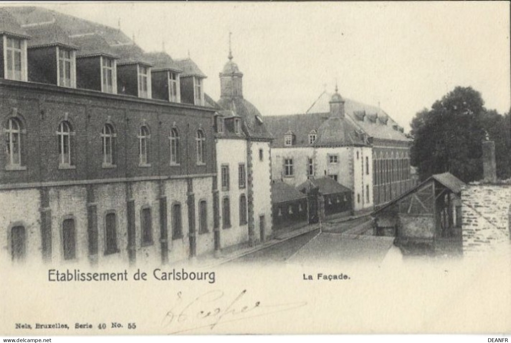 Etablissement De CARLSBOURG : La Façade. Carte Impeccable. - Paliseul