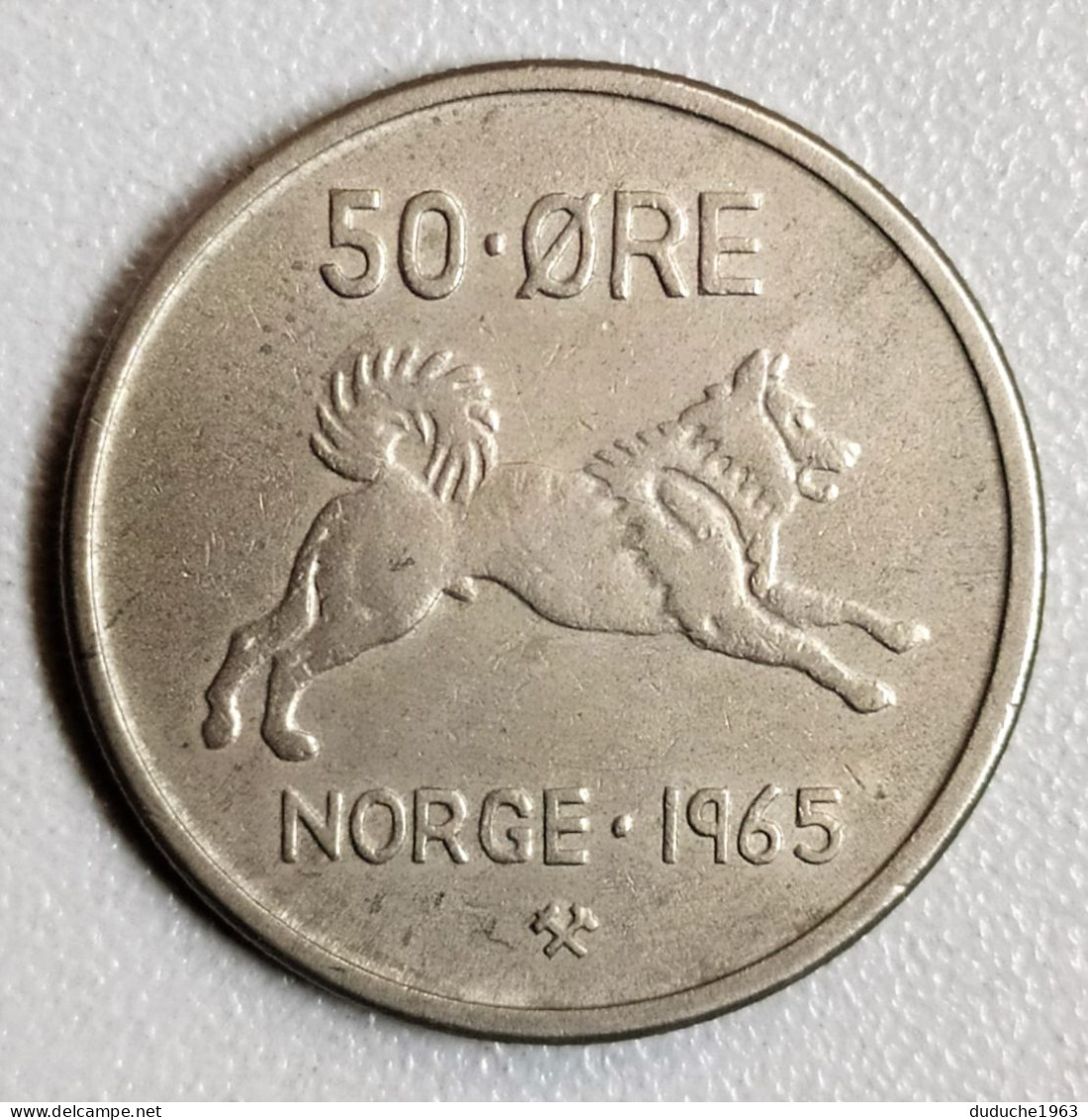 Norvège - 50 Ore 1965 - Norvège