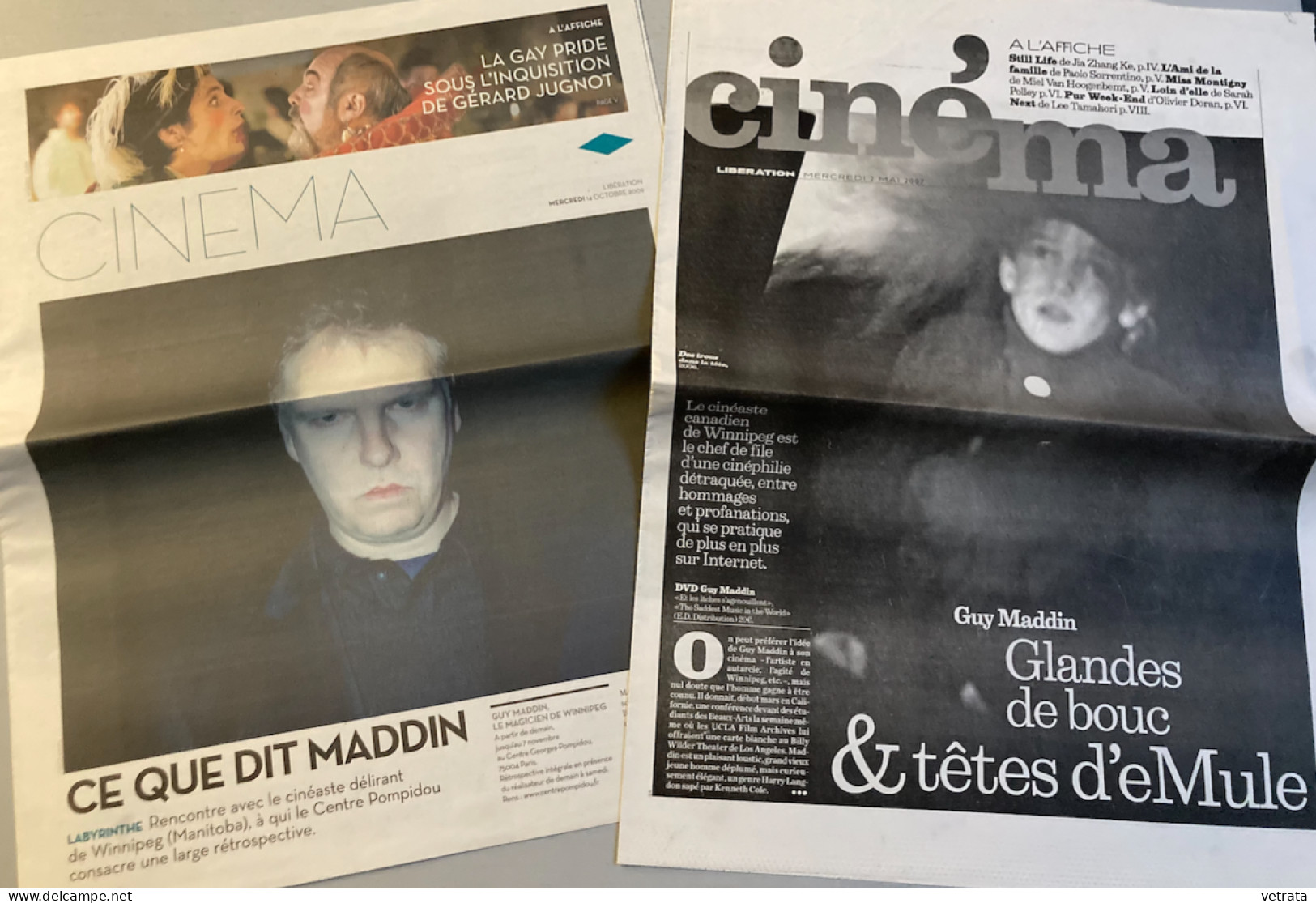4 Cinéastes Canadiens :Léon Marr / M. Rowe / Guy Maddin & Deepa Mehta (2 Dossiers De Presse & 3 Suppléments Cinéma Libér - Autres & Non Classés