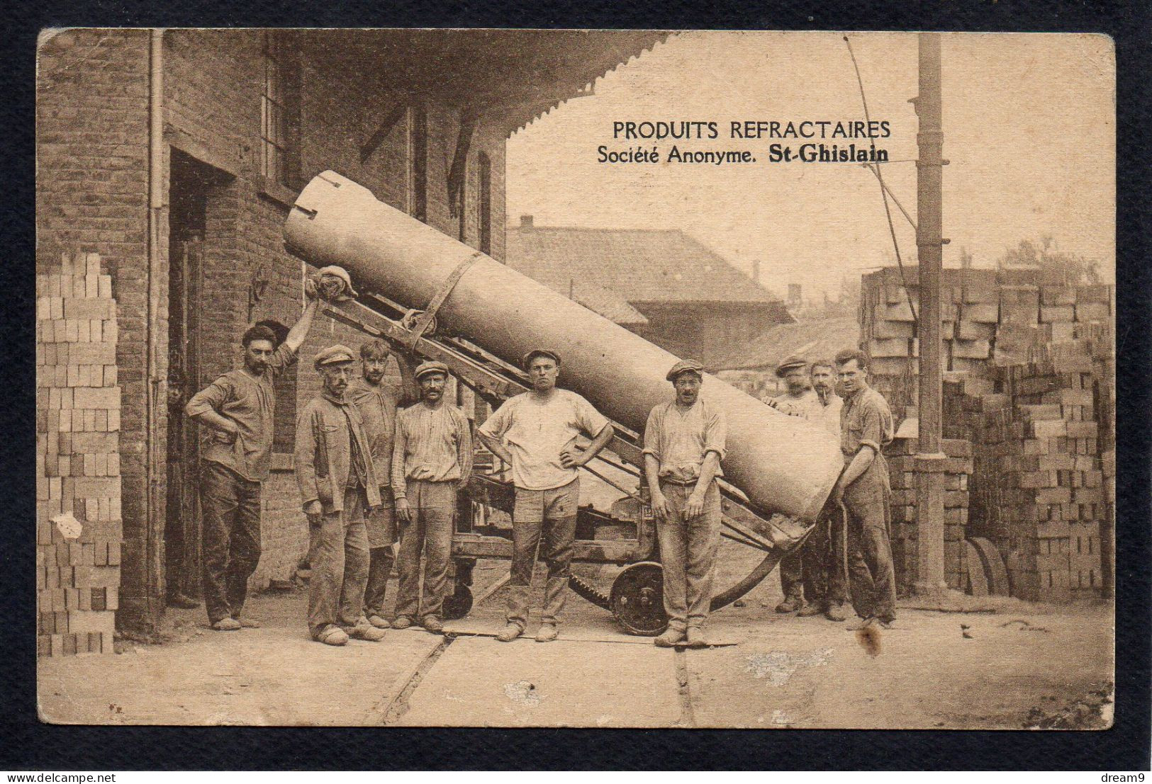 BELGIQUE - SAINT GHISLAIN - Société Anonymes - Produits Réfractaires - Saint-Ghislain