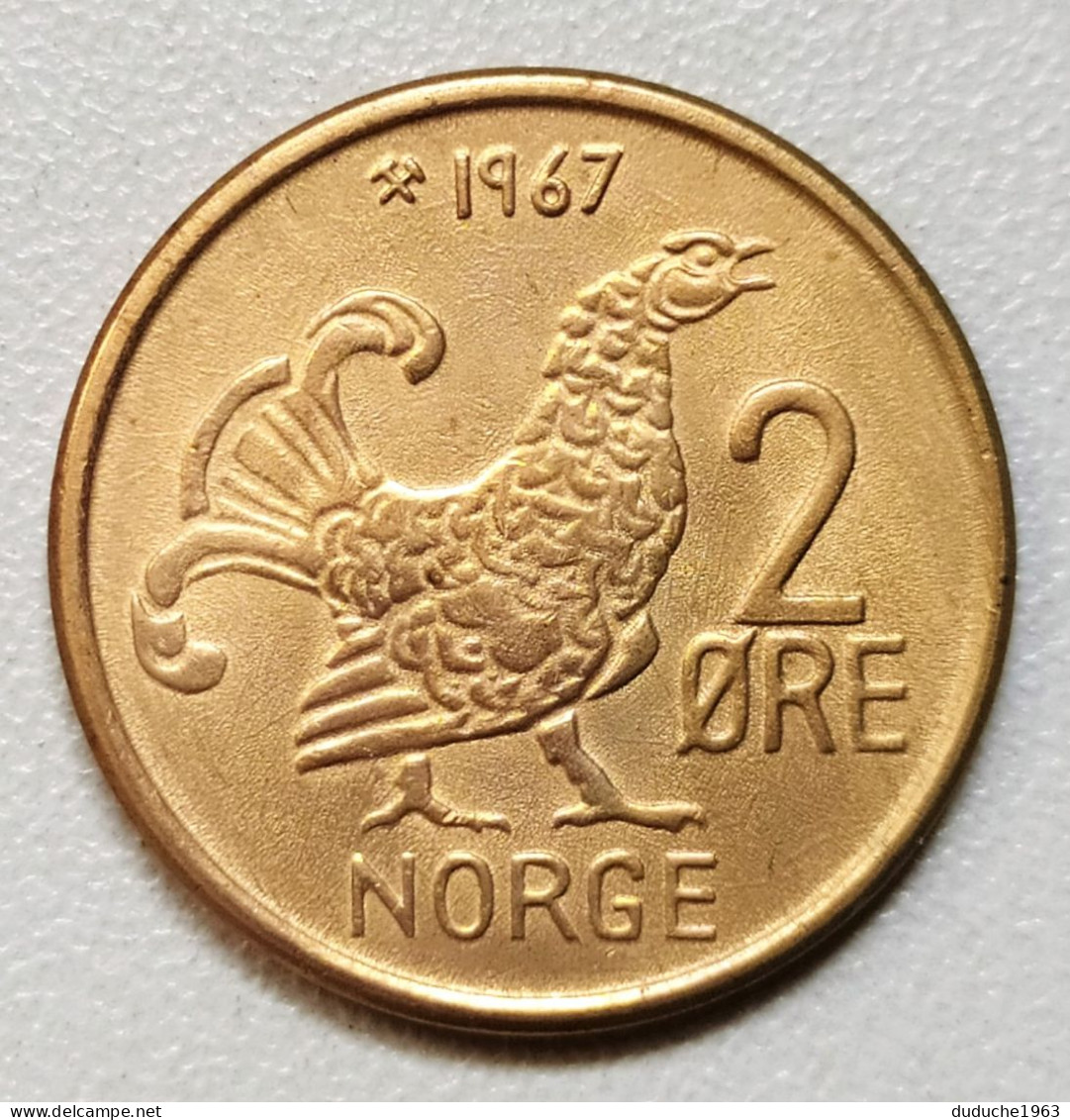 Norvège - 2 Ore 1967 - Norway