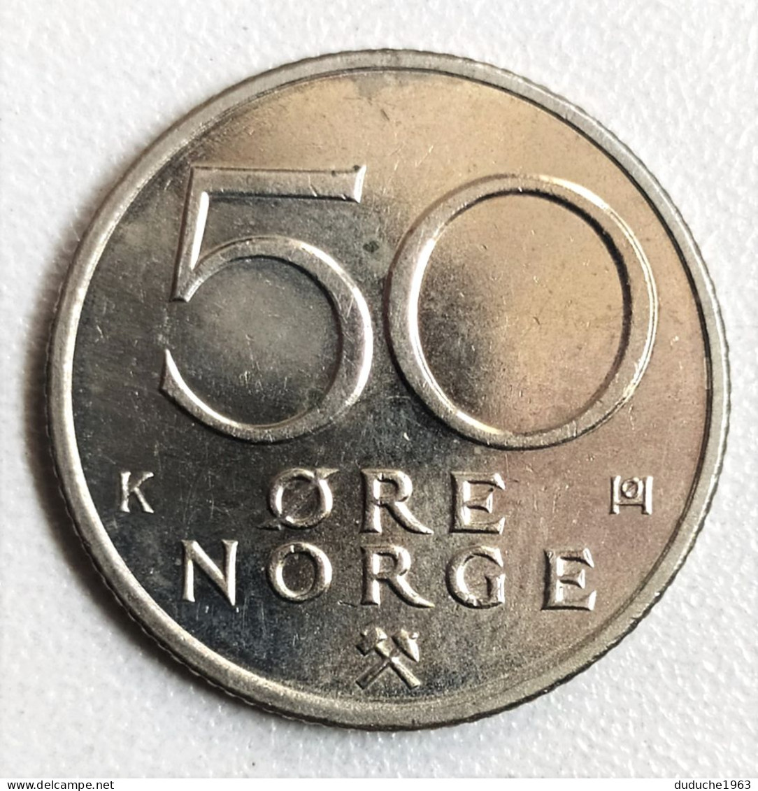 Norvège - 50 Ore 1989 - Noruega