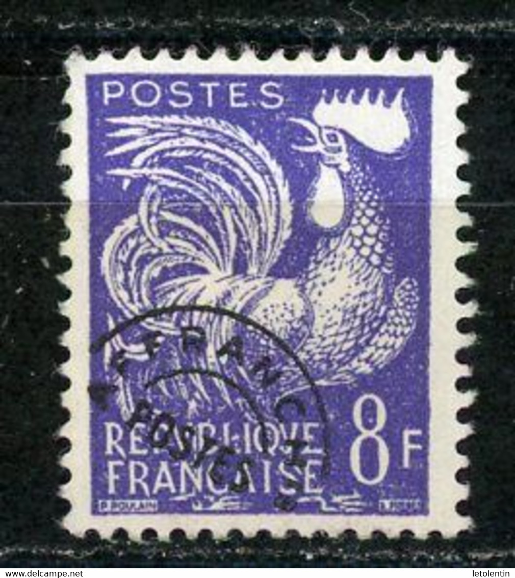 FRANCE -  PRÉOBLITÉRÉ - N° Yvert  109 ** - 1953-1960