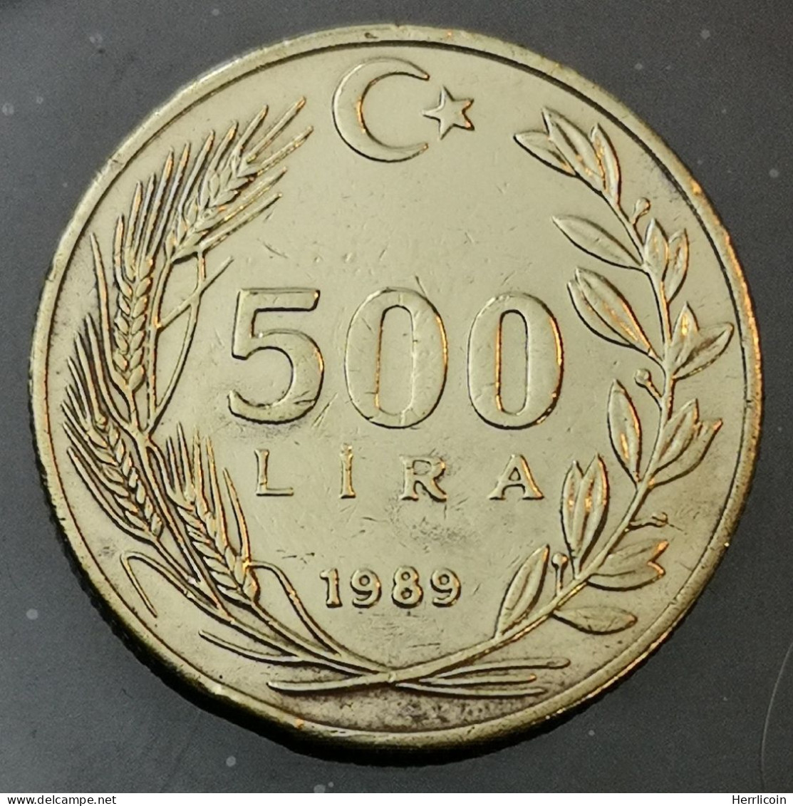 Monnaie Turquie - 1989  - 500 Lira - Turchia