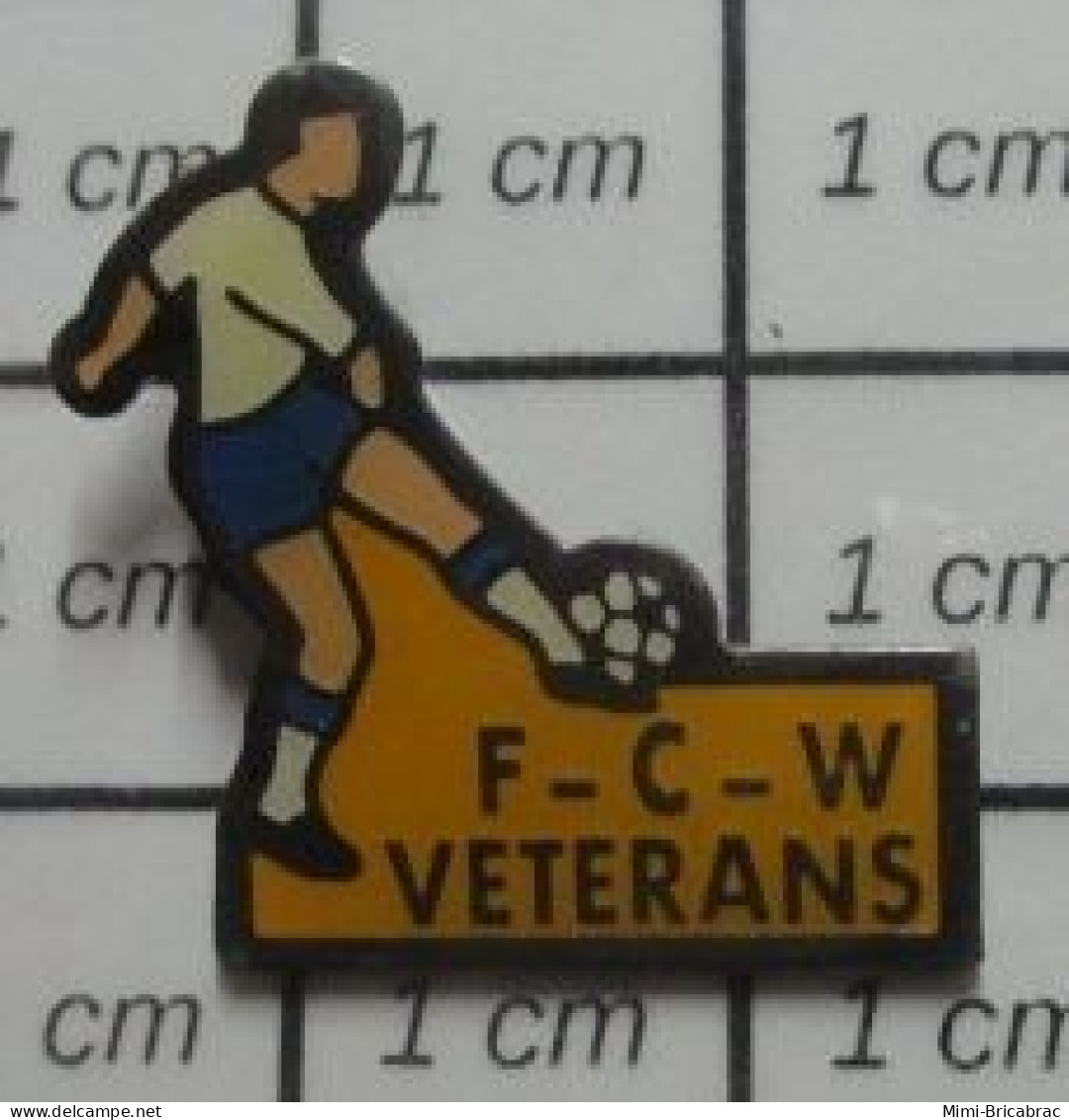 1318A Pin's Pins / Beau Et Rare : SPORTS / CLUB FOOTBALL FCW VETERANS - Football