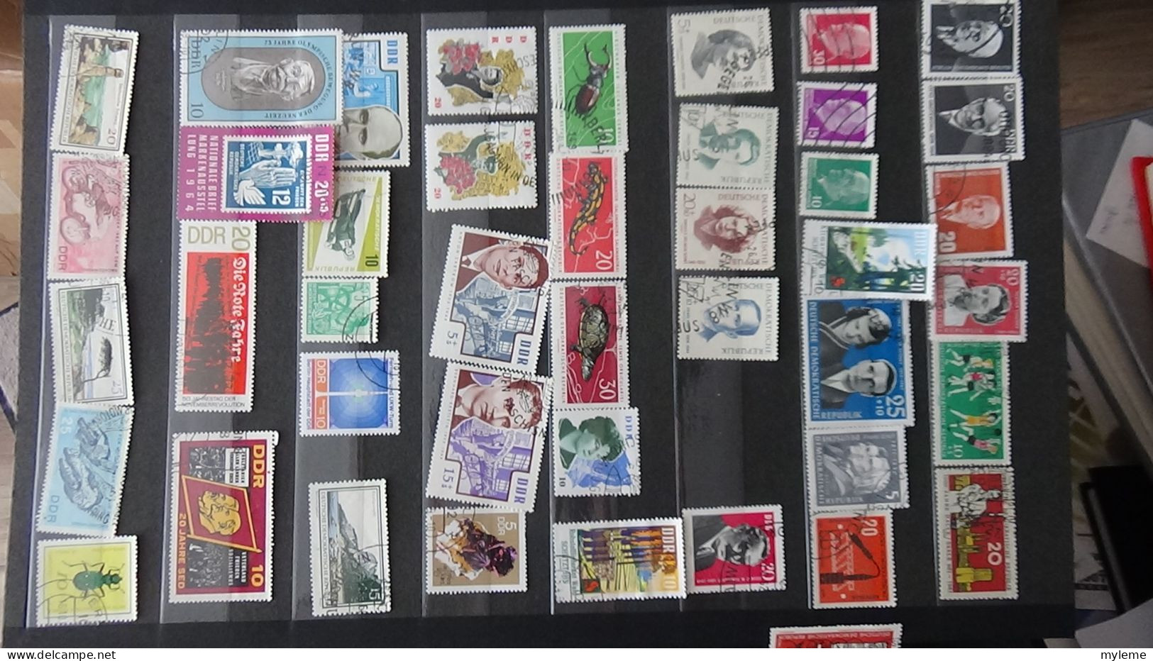 BF5 Collection de timbres oblitérés + plaquette de timbres ** de France. A saisir !!!