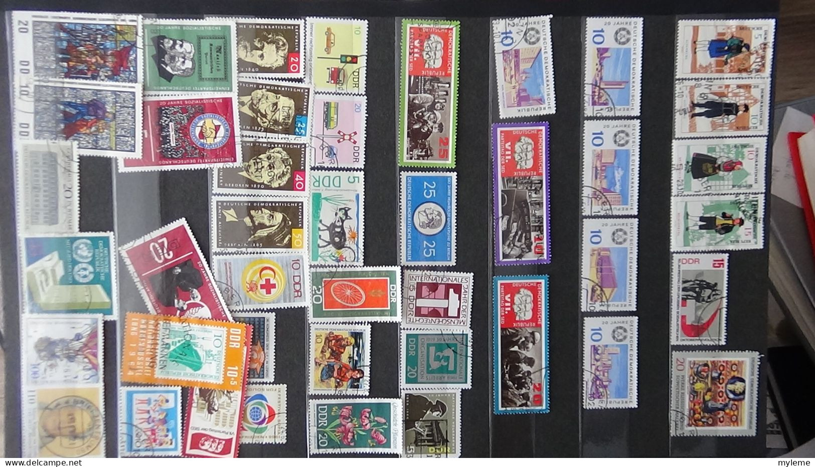 BF5 Collection de timbres oblitérés + plaquette de timbres ** de France. A saisir !!!