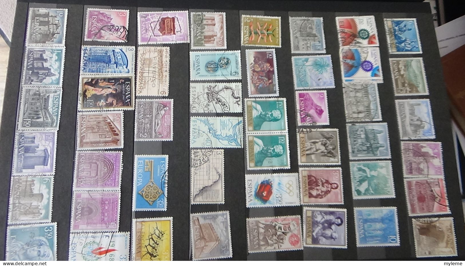 BF5 Collection de timbres oblitérés + plaquette de timbres ** de France. A saisir !!!