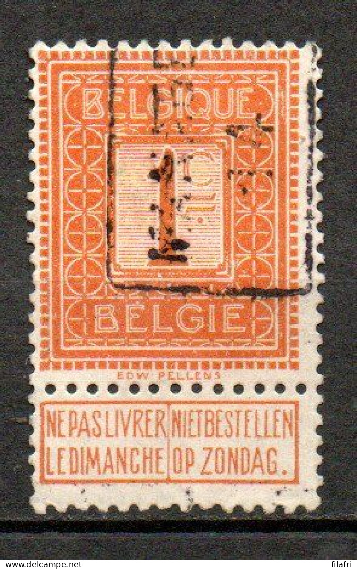 2301 Voorafstempeling Op Nr 108 - MANAGE 14 - Positie A - Roulettes 1910-19