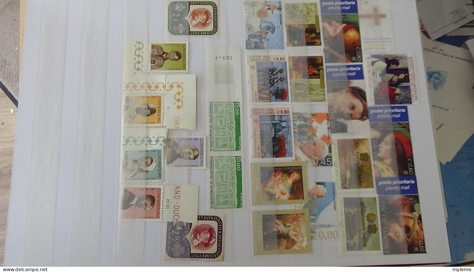 BF6 Bel ensemble de timbres et blocs ** de divers pays dont URUGUAY (voir commentaires)  A saisir !!!