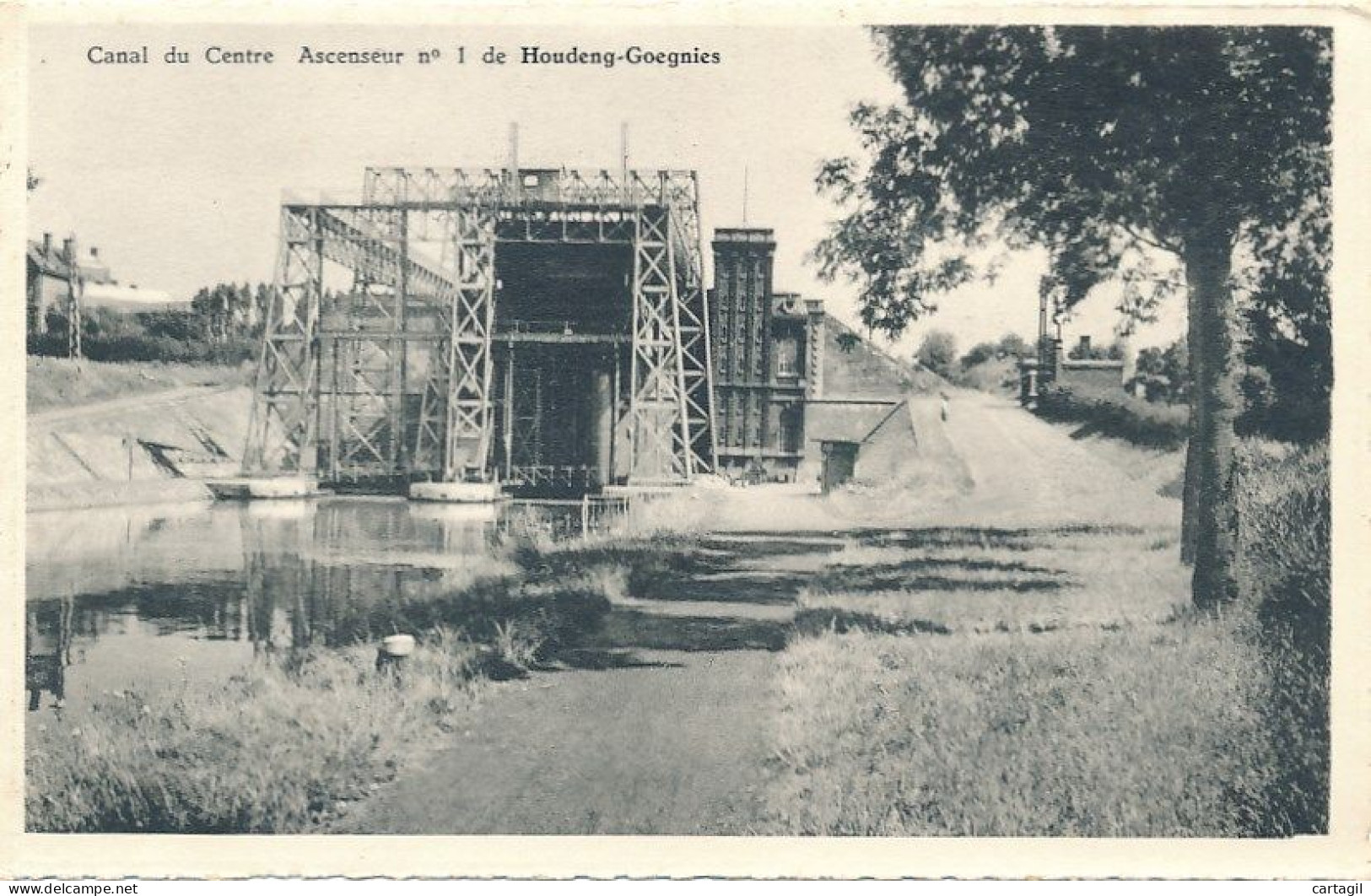 CPA-35583-Belgique-Canal Du Centre -Ascenseur N°1 De Houdeng -Goegnies Livraison Offerte - La Louvière