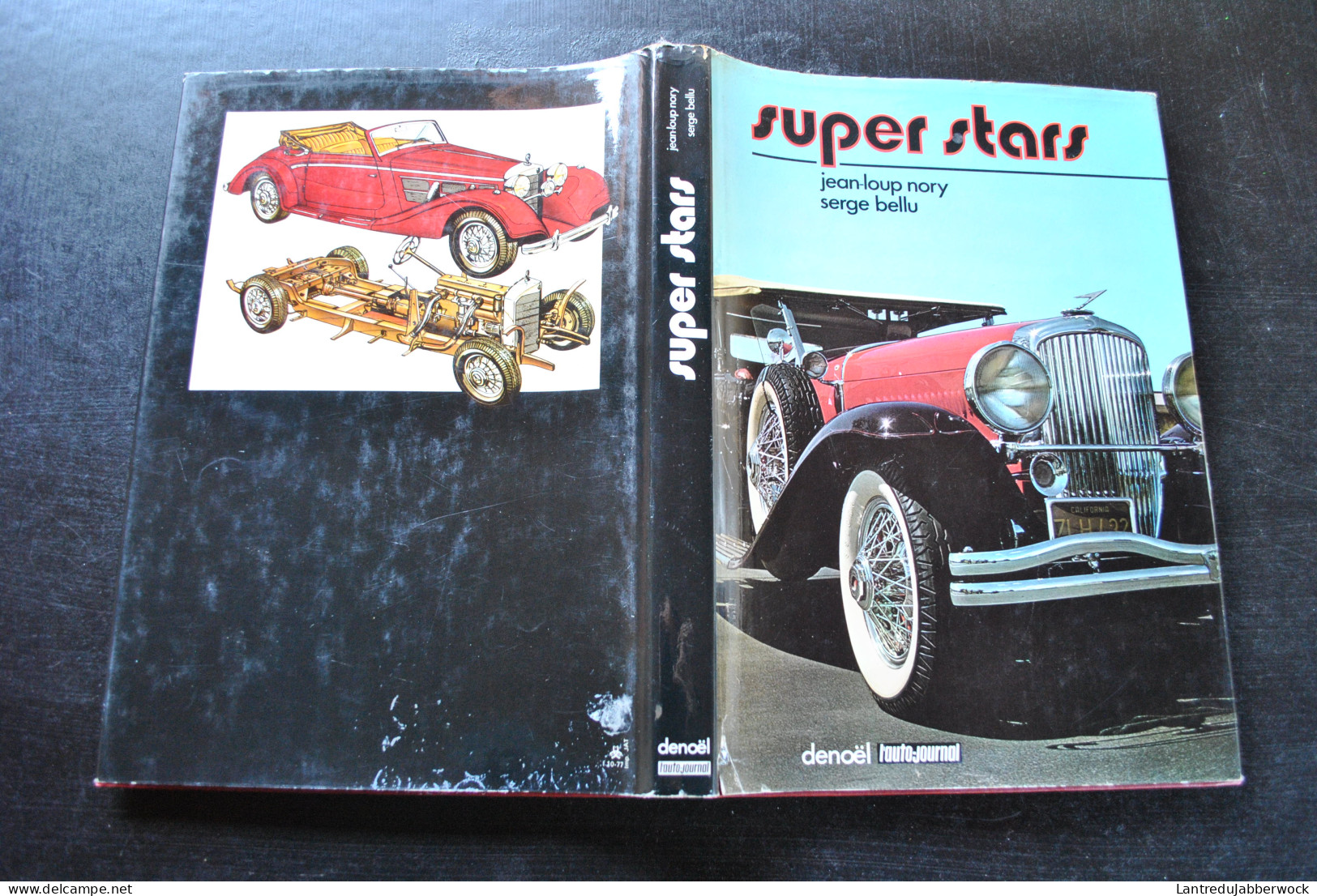 NORY BELLU SUPER STARS Bugatti Rolls Royce BMW Duesenberg Lancia Bentley Mercedes Jaguar Packard Alfa Delahaye Delage - Auto