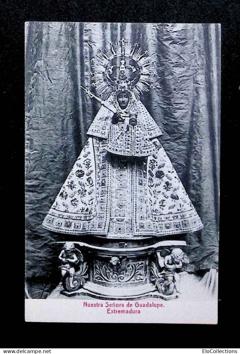 Cp, Espagne, Extremadura, Nuestra Senora De Guadalupe, Vierge, Ed. Fototipia Thomas - Autres & Non Classés