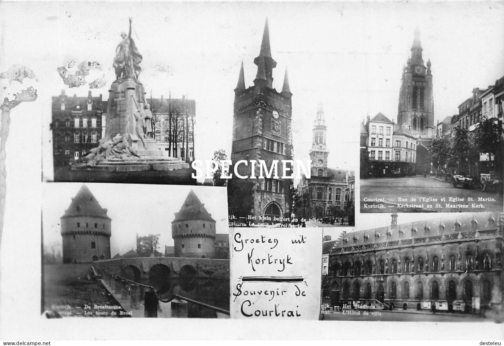 Fotokaart - Groeten Uit Kortrijk - Courtrai - Kortrijk
