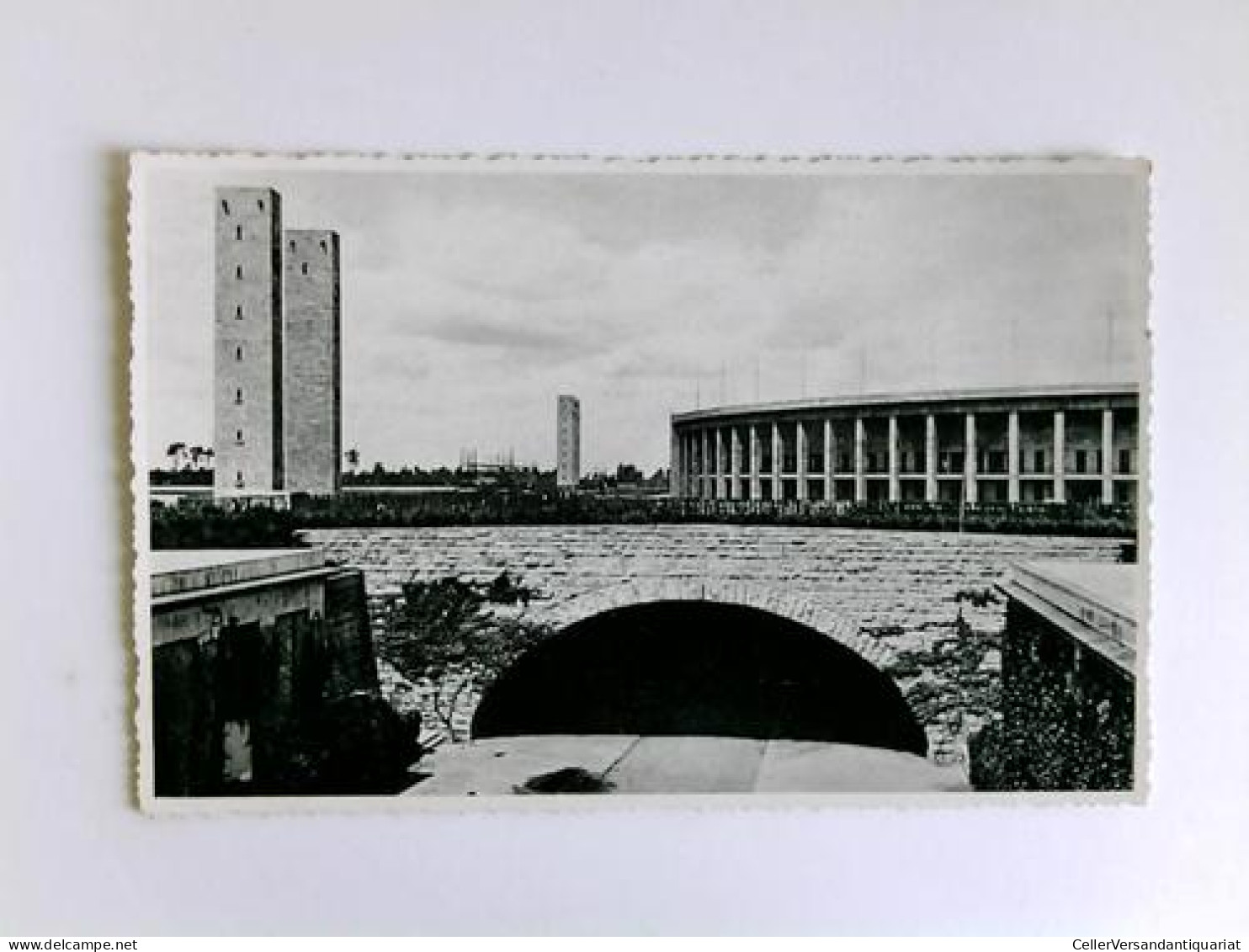 Postkarte: Berlin - Reichssportfeld Mit Den Westtürmen Von Olympia, Berlin 1936 - Non Classés