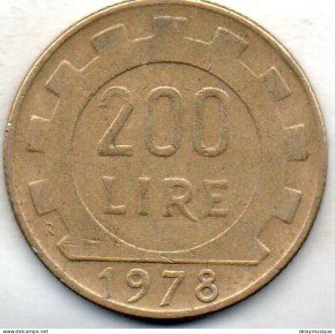 200 Lires 1978 - 200 Lire