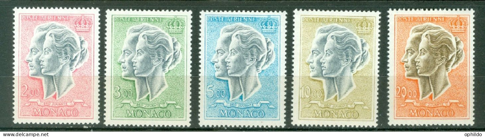 Monaco  PA  87/90A  * *  TB   - Airmail