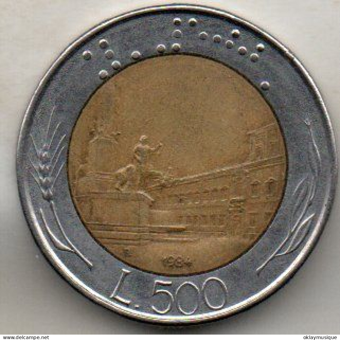 500 Lires 1984 - 500 Liras