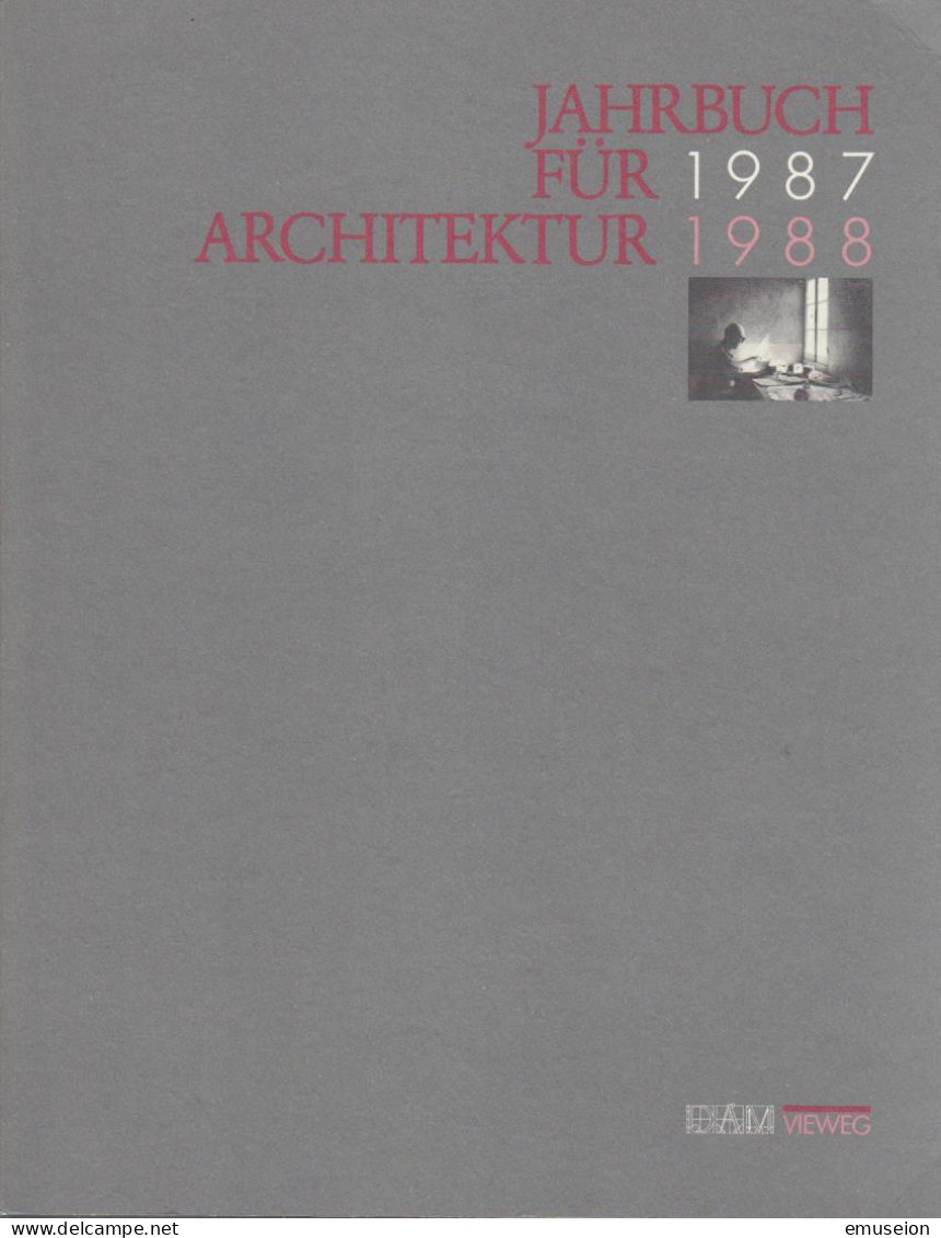Jahrbuch Für Architektur 1987 / 1988. - Livres Anciens