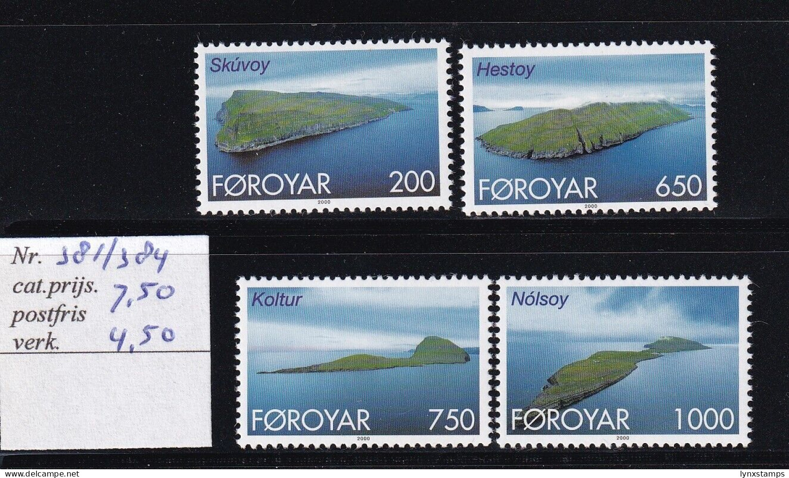 SA05 Faroe Islands 2000 Islands Mint Stamps - Faroe Islands
