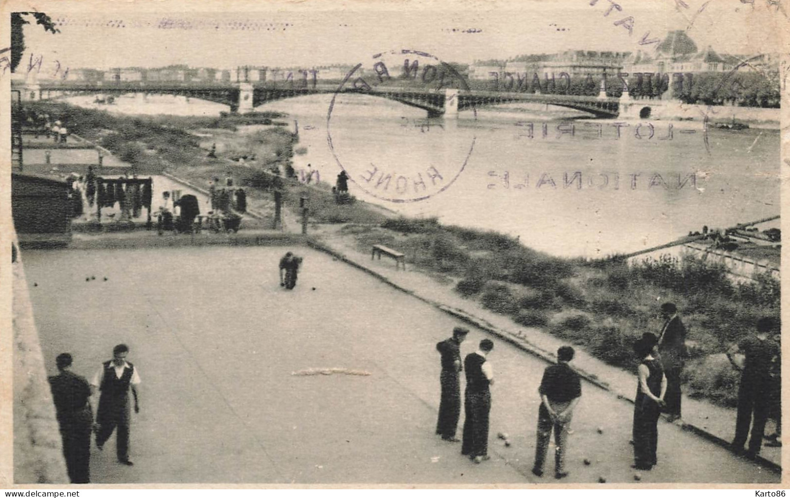 Lyon 2ème * Boulodrome , Jeux De Boules , Pétanque , Sport * Pont De L'université - Lyon 2