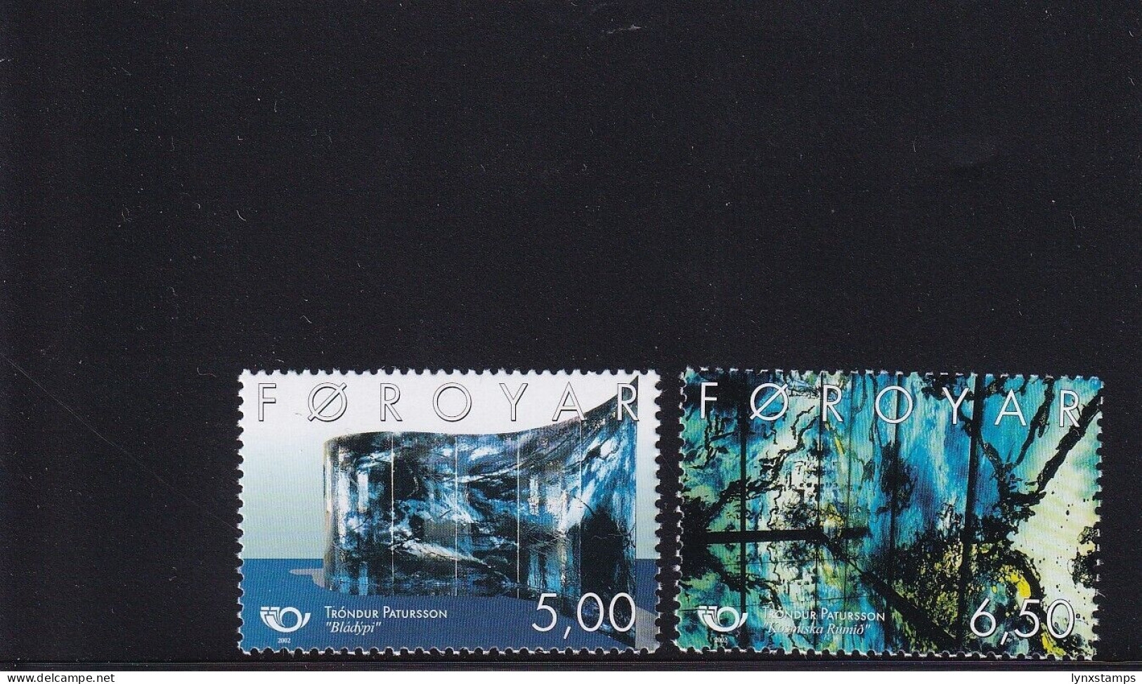 SA05 Faroe Islands 2002 Nordic Art - Tróndur Patursson Mint Stamps - Faroe Islands