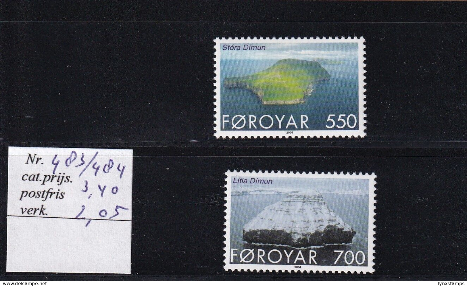 SA05 Faroe Islands 2004 The Dimun Islands Mint Stamps - Faroe Islands