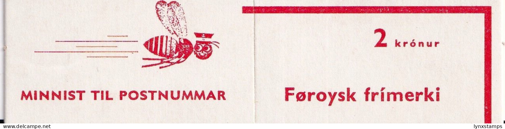 SA05 Faroe Islands 1975 First Definitive Issues Booklet MNG - Faroe Islands