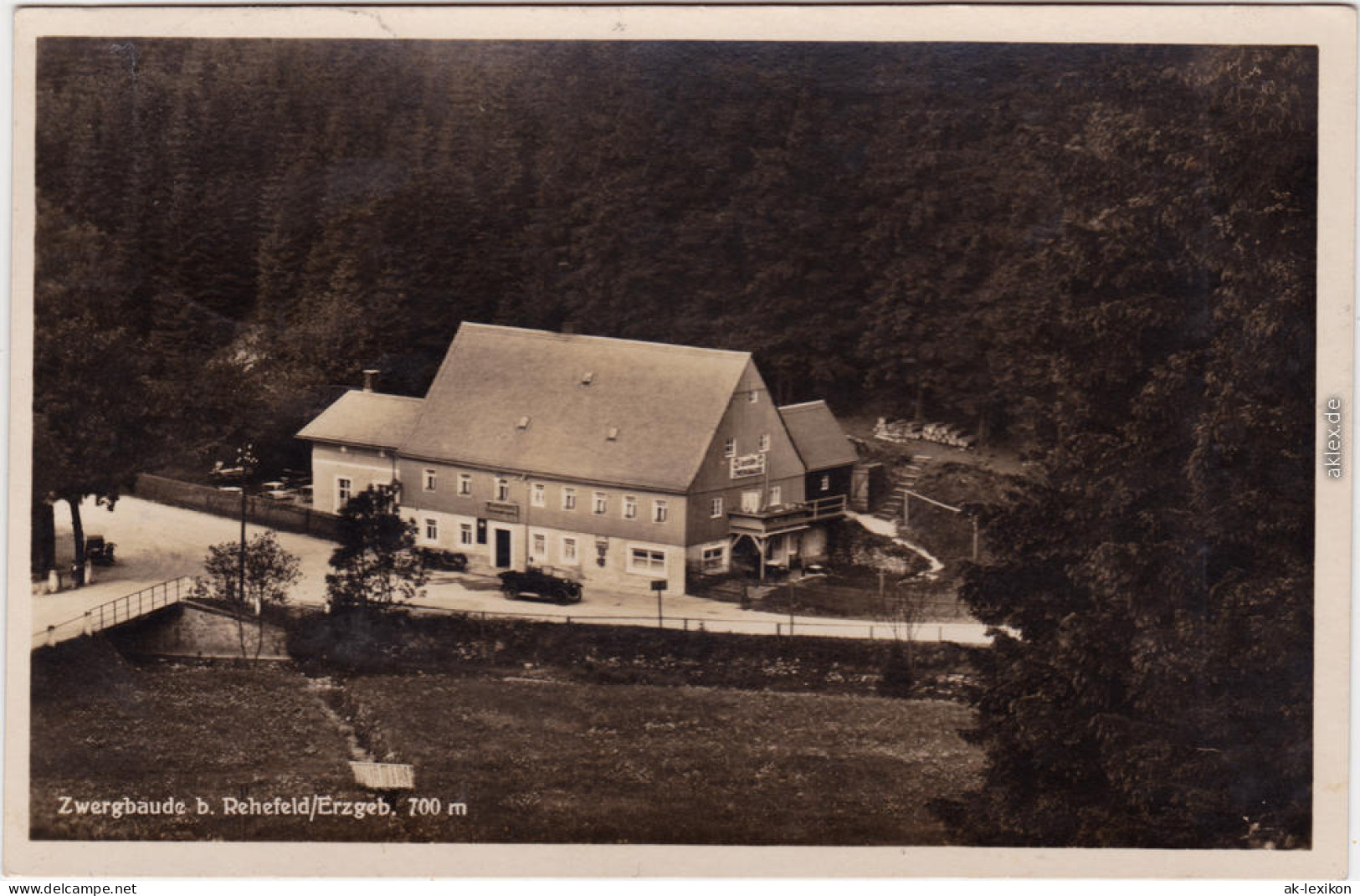 Rehefeld Altenberg (Erzgebirge) Partie An Der Zwergbaude 1930 - Rehefeld