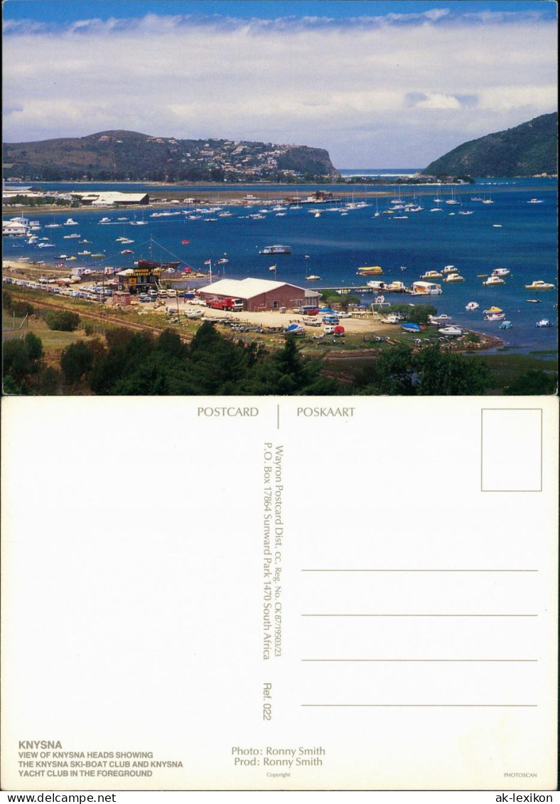 Postcard Knysna Stadt, Hafen 1983 - South Africa