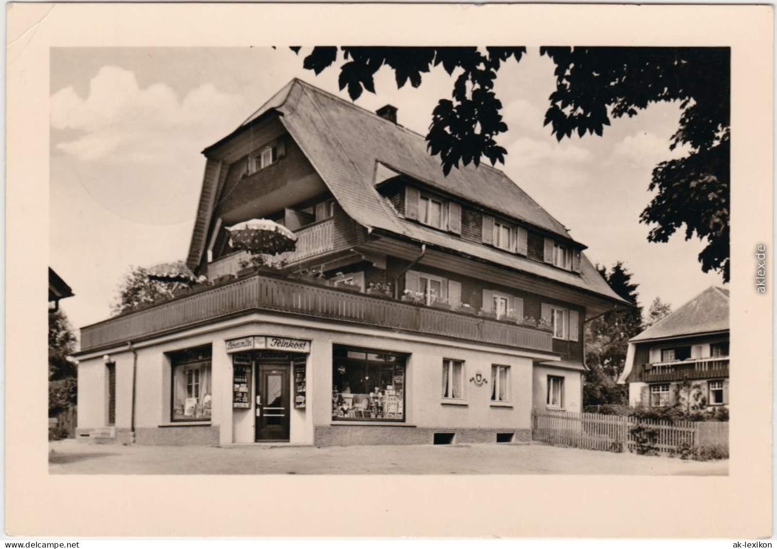 Hinterzarten Haus Silberdistel, Fremdenheim Und Feinkostgeschäft 1955 - Hinterzarten