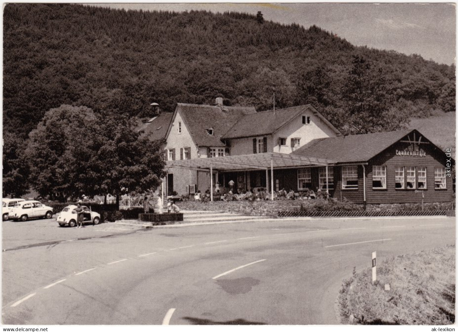 Bad Schwalbach Langenschwalbach Gaststätte Laukenmühle Im Wispertal 
 1960 - Bad Schwalbach