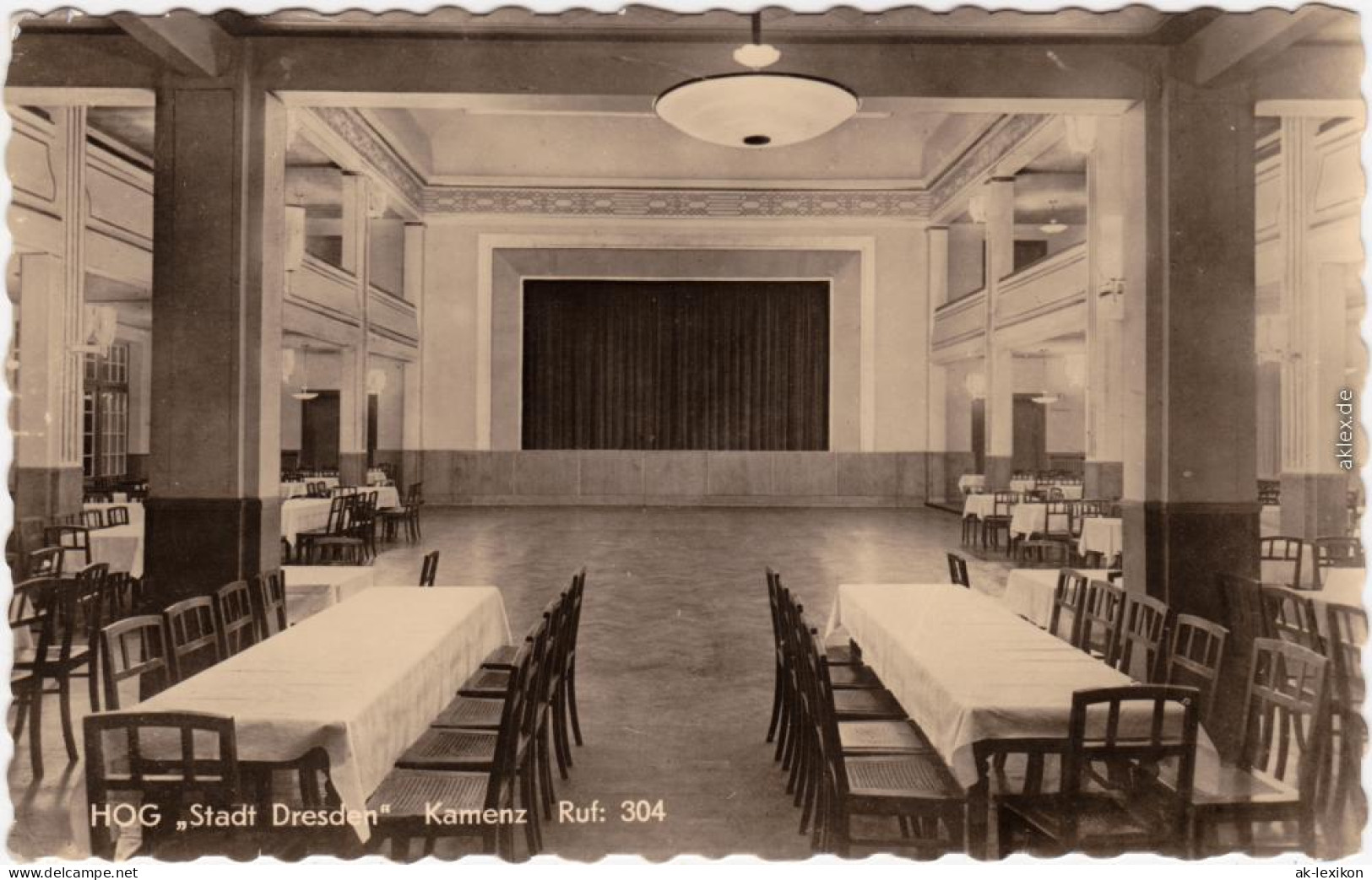 Kamenz Kamjenc HOG - Stadt Dresden - Saal Oberlausitz  1957 - Kamenz