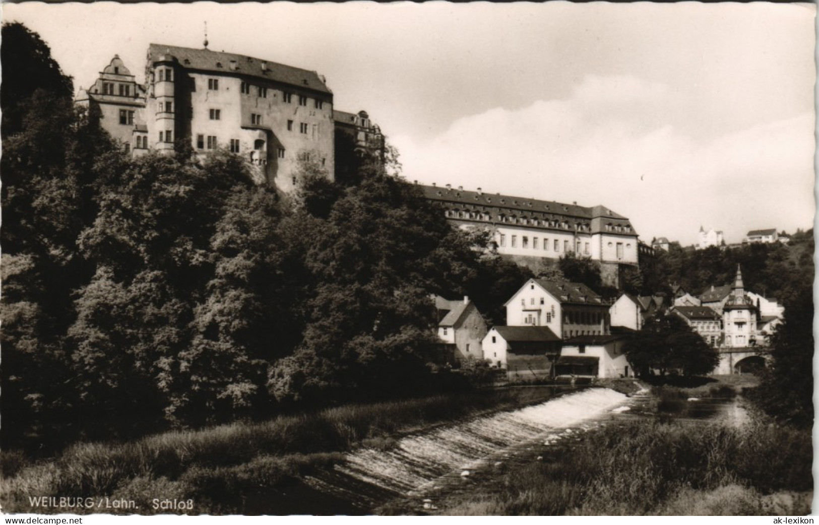 Ansichtskarte Weilburg (Lahn) Stadt Und Wehr 1964 - Weilburg