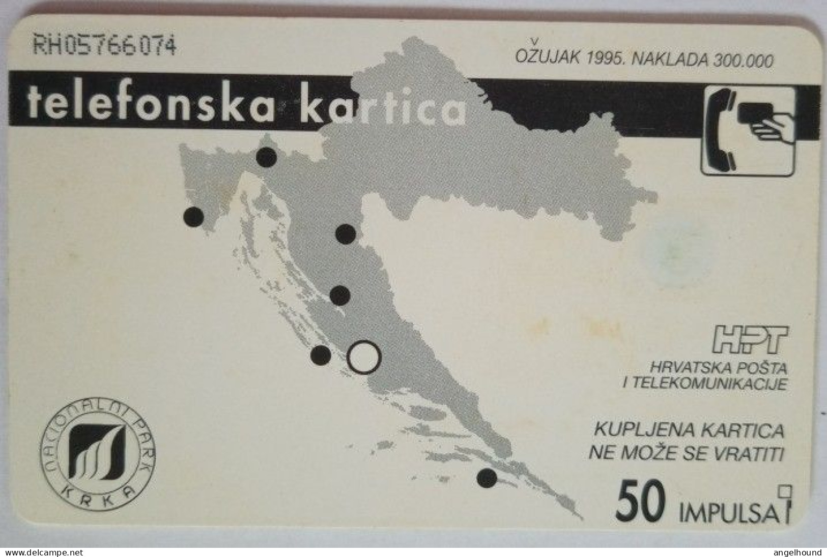 Croatia 50 Units Chip Card - Krka - Croatie