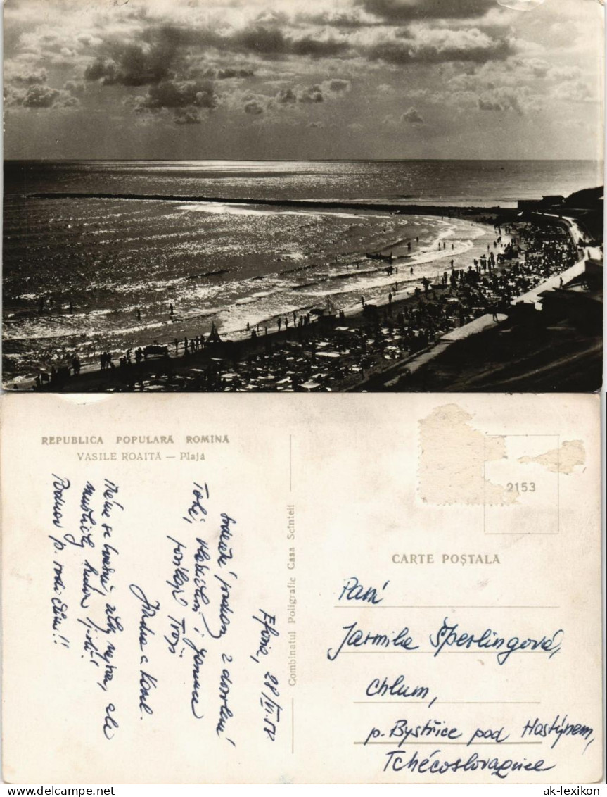 Rumänien Allgemein VASILE ROAITA - Plaja, Strand Meer Panorama 1958 - Armenië