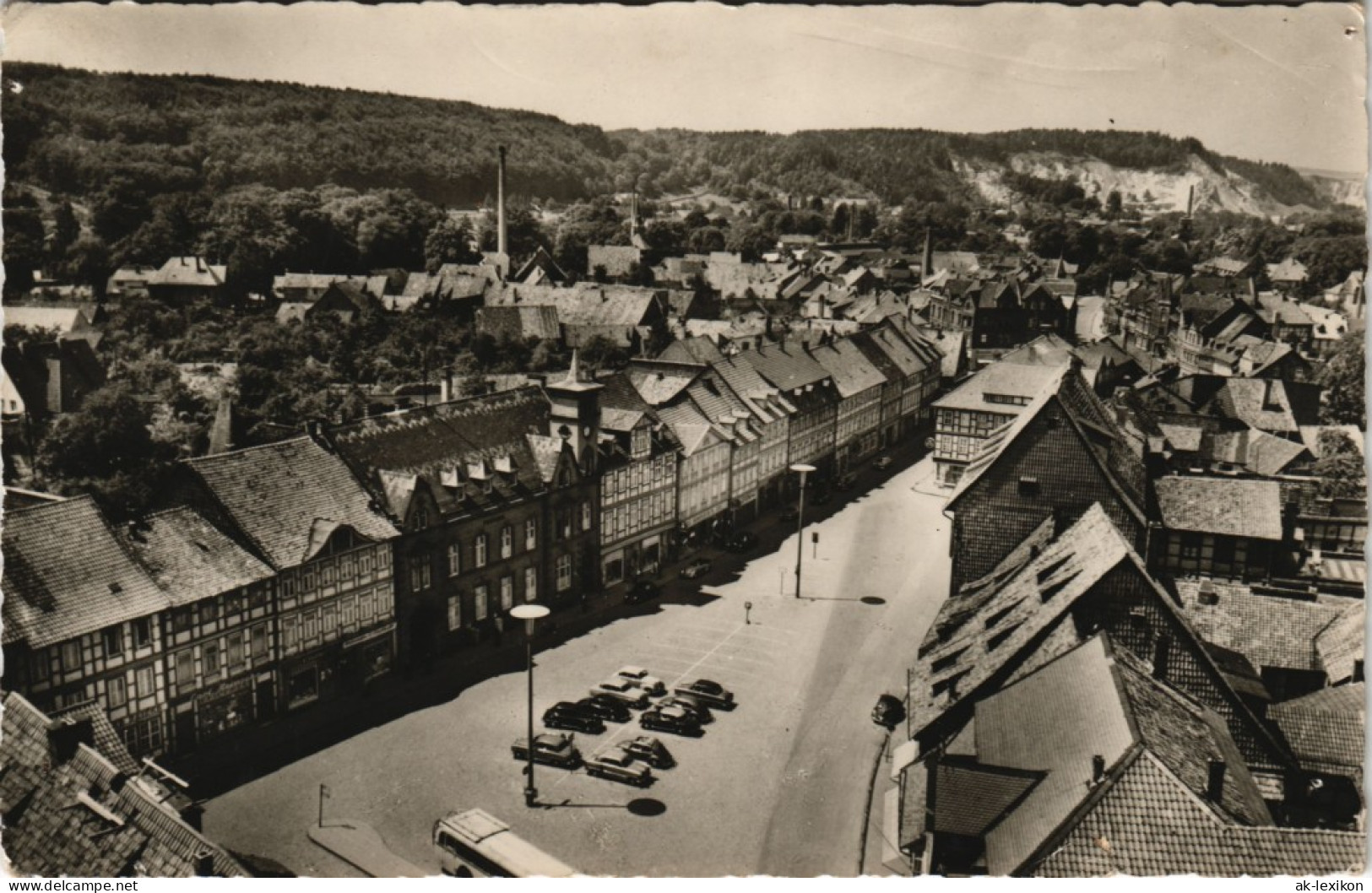 Ansichtskarte Osterode (Harz) Marktstraße 1959 - Osterode