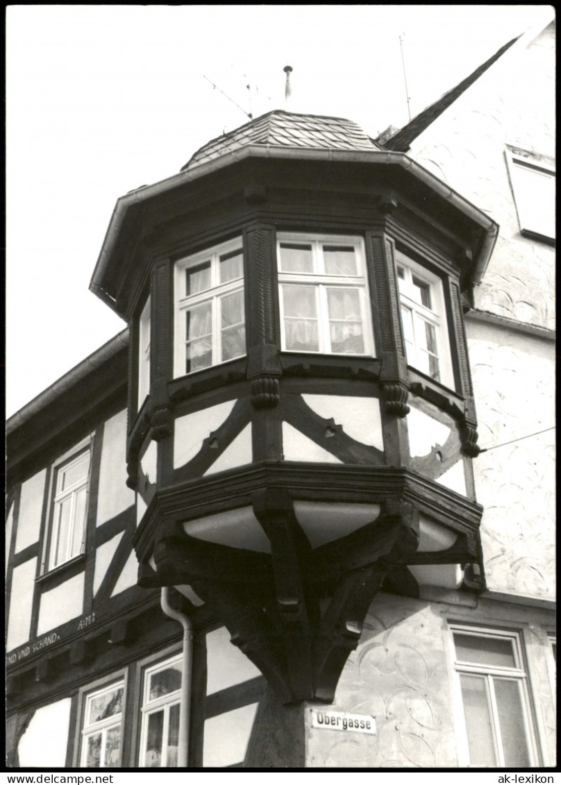 Ansichtskarte Laubach (Hessen) Fachwerkhaus - Obergasse 1979 - Laubach