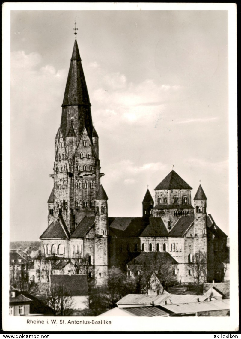 Ansichtskarte Rheine Basilika 1957 - Rheine