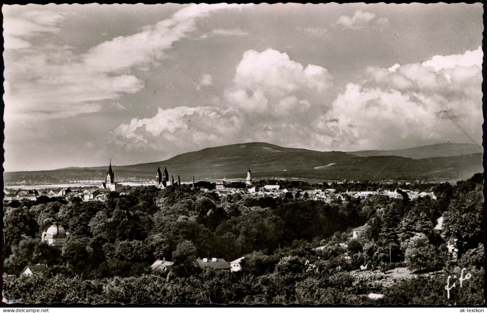 Ansichtskarte Bad Homburg Vor Der Höhe Panorama-Ansicht 1965 - Bad Homburg