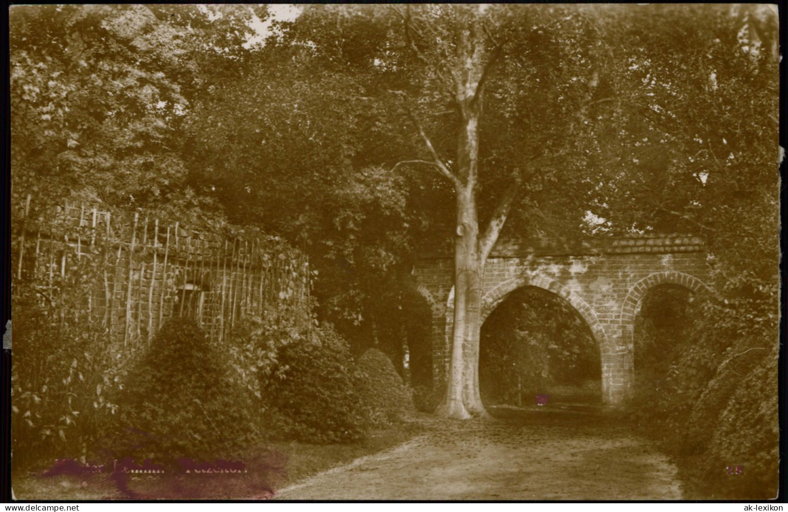 Ansichtskarte Kloster Lehnin Kloster Eingang Jetzeltor 1920 - Lehnin