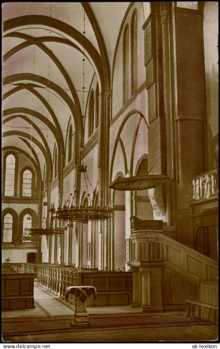 Kloster Lehnin Kloster Inneres Der Klosterkirche Echtfoto-AK 1920 - Lehnin