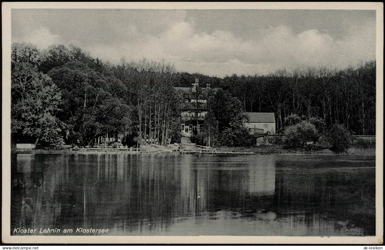 Ansichtskarte Lehnin-Kloster Lehnin Klostersee - Haus 1934 - Lehnin