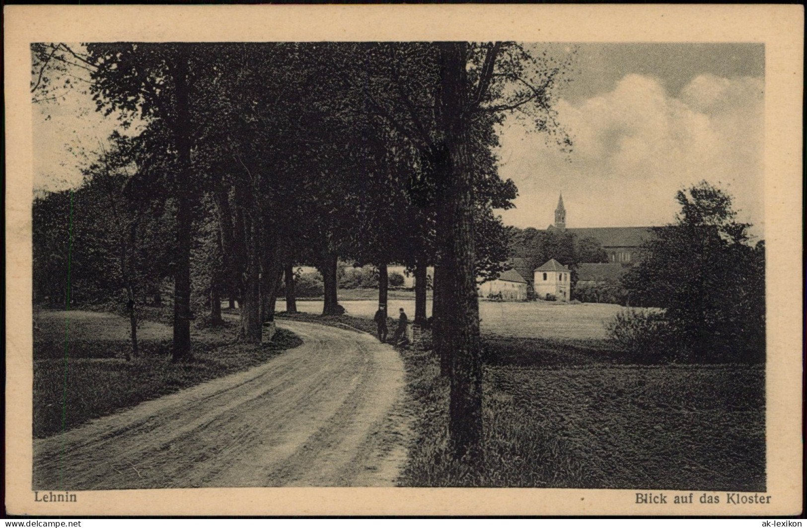 Ansichtskarte Kloster Lehnin Blick Auf Stadt Und Kloster 1923 - Lehnin