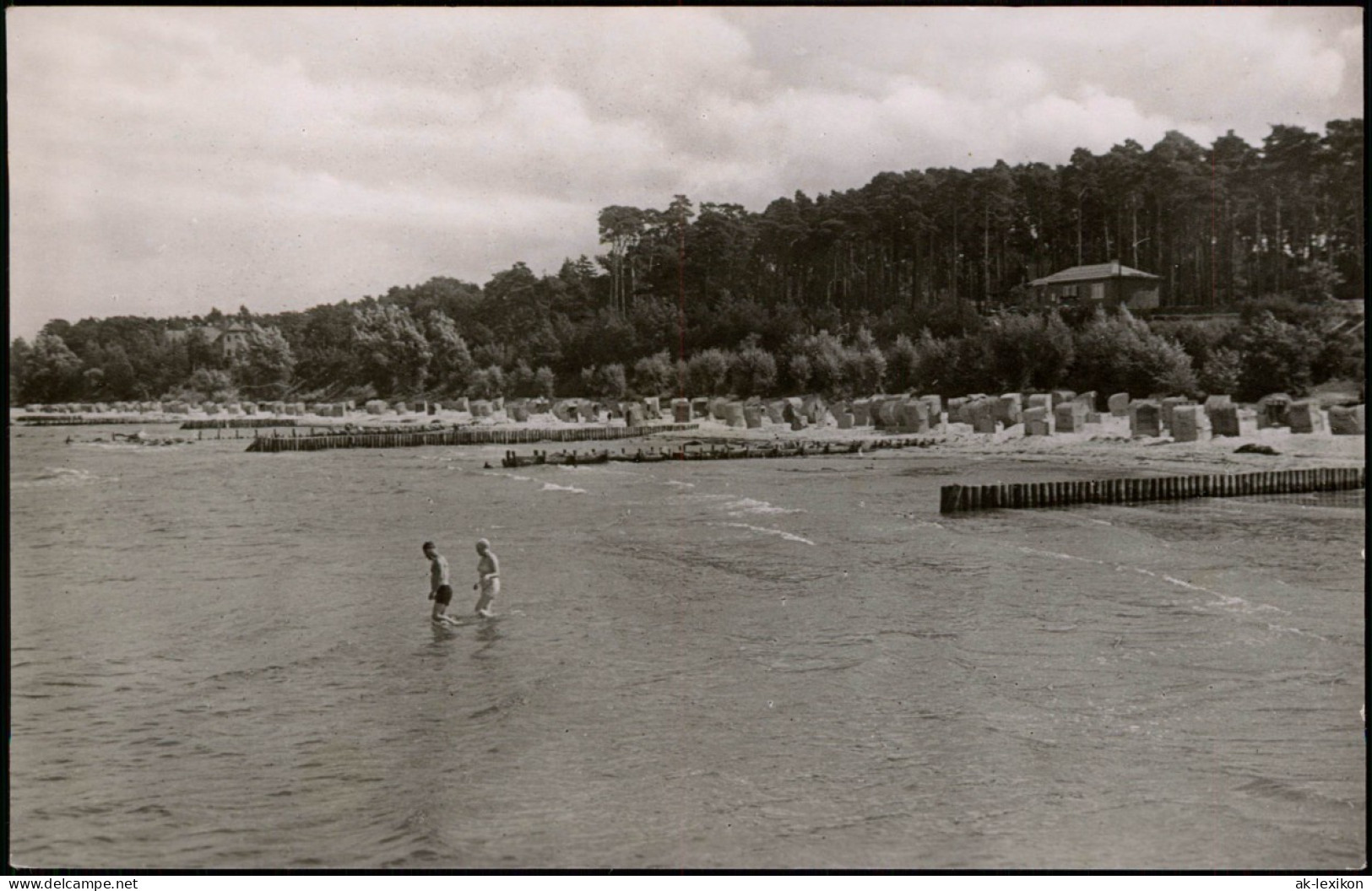 Ansichtskarte Lubmin Strand Des Ostseebades Zu DDR-Zeiten 1959 - Lubmin