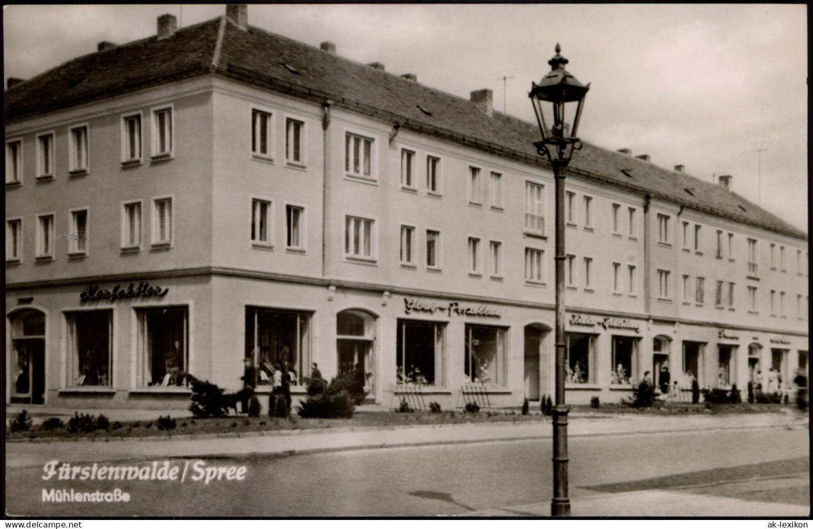 Ansichtskarte Fürstenwalde/Spree Mühlenstraße 1961 - Fürstenwalde
