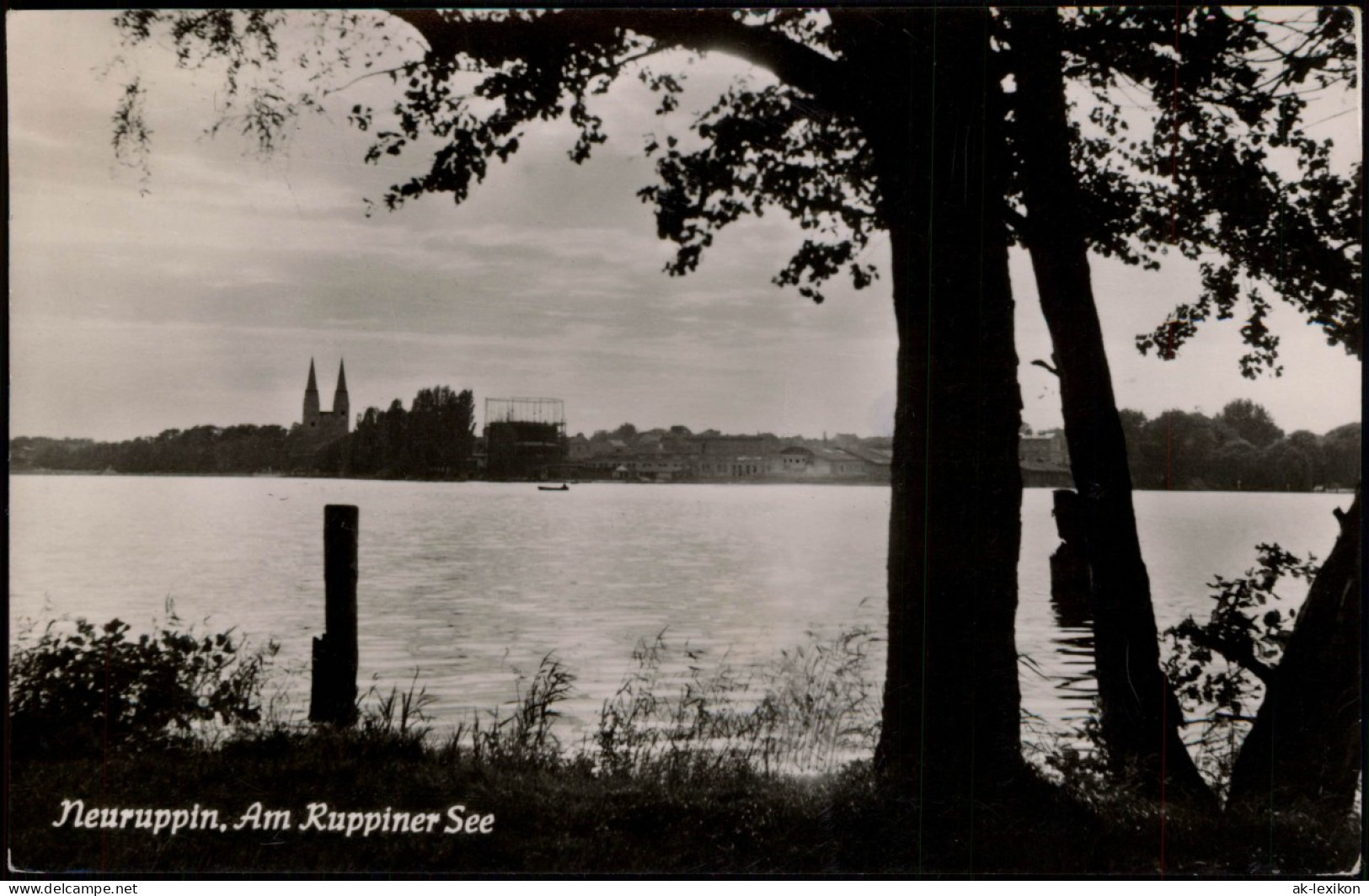 Ansichtskarte Neuruppin Ruppiner See Zu DDR-Zeiten 1958 - Neuruppin