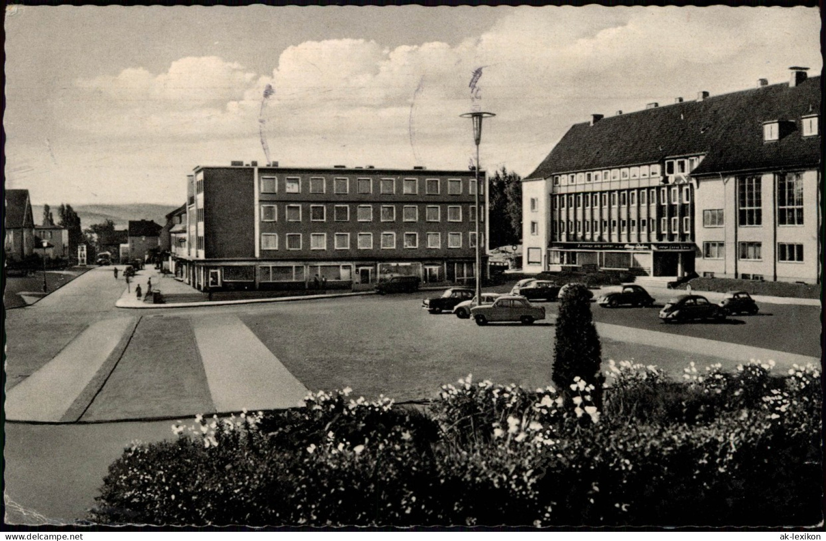 Ansichtskarte Salzgitter Lutherplatz 1961 - Salzgitter