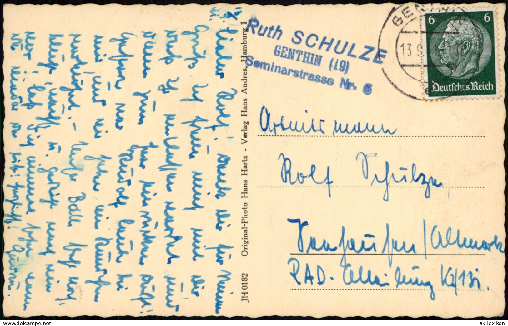 Ansichtskarte  Schafstall In Der Heide 1941 - Non Classés